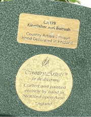 Vintage Country Artists Kingfisher & Bulrush CA 379 - 1996 Collectible
