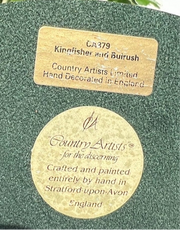 Vintage Country Artists Kingfisher & Bulrush CA 379 - 1996 Collectible