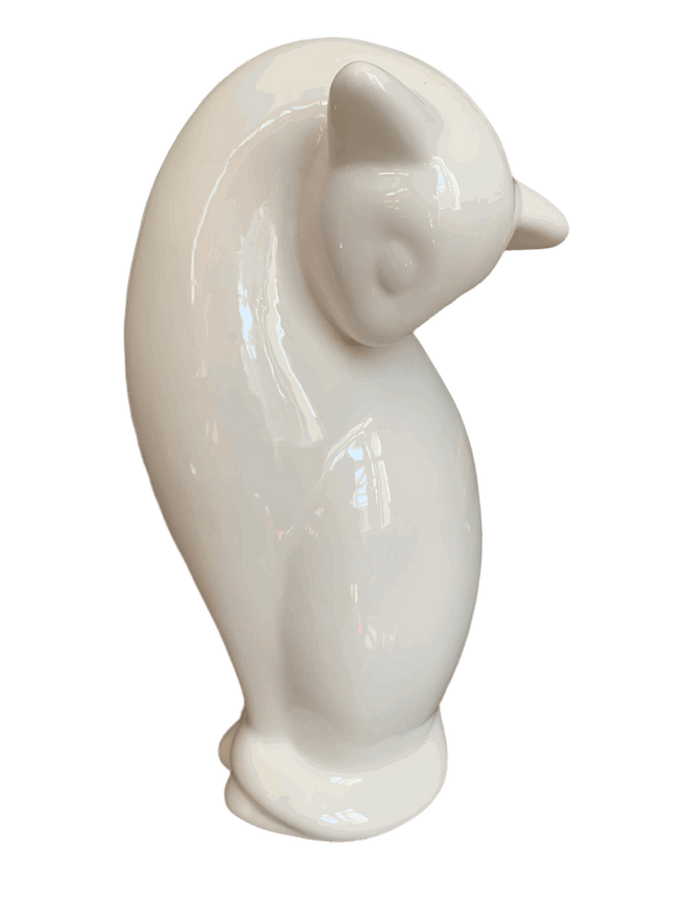 Serenity Blanc - Premium White Ceramic Ornament