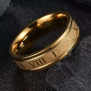 WALLA Vintage Roman Numerals Ring