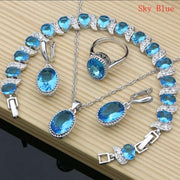 925 Silver Celestial Gem Set