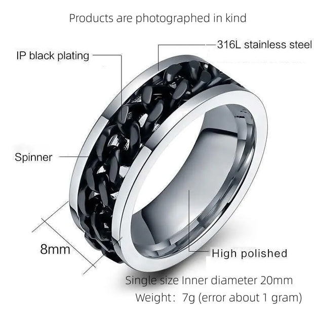 Titanium Steel Ring