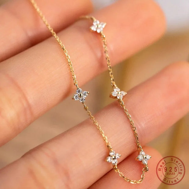 Korean Temptation Shiny Zircon Bracelet