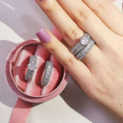 Silver Bliss Ring Set