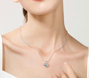 Timeless Sterling Silver Heart Pendant Necklace