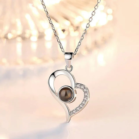 Heart Projection Pendant