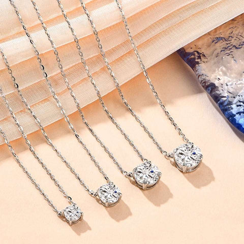 Moissanite Diamond Necklace