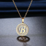 Glimmering Initials Pendant