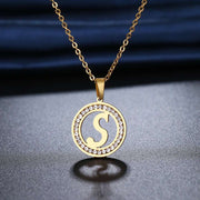 Glimmering Initials Pendant