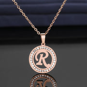 Glimmering Initials Pendant