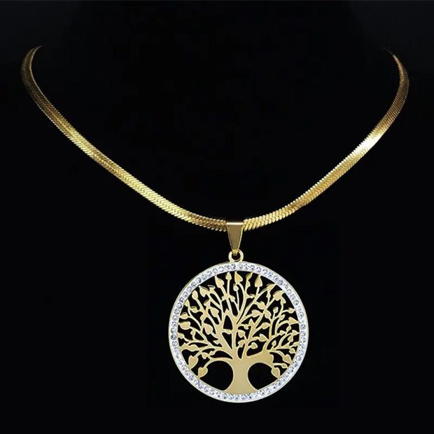 Tree of Life Radiant Necklace