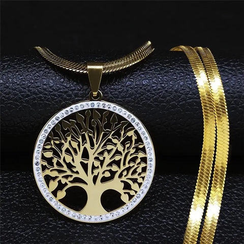 Tree of Life Radiant Necklace