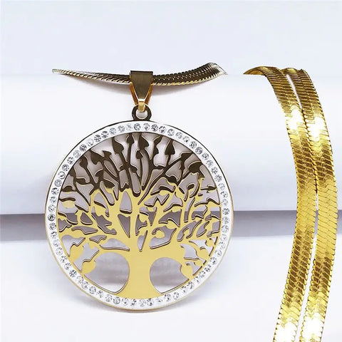 Tree of Life Radiant Necklace