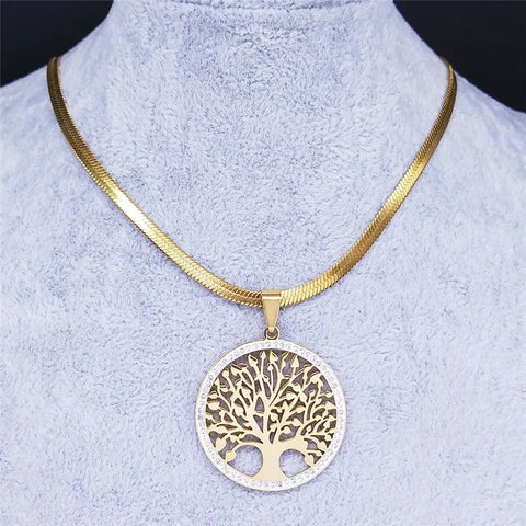 Tree of Life Radiant Necklace