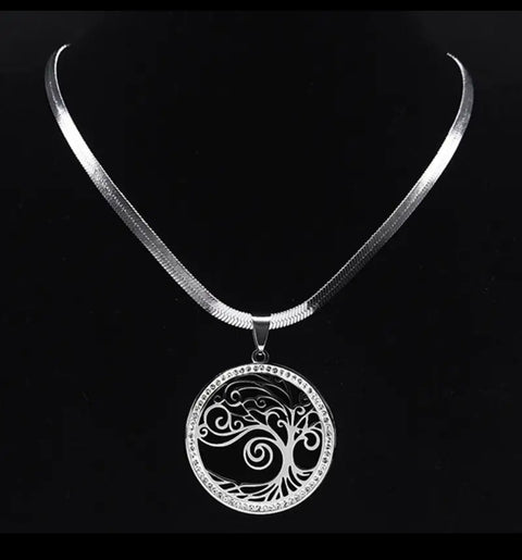 Tree of Life Radiant Necklace