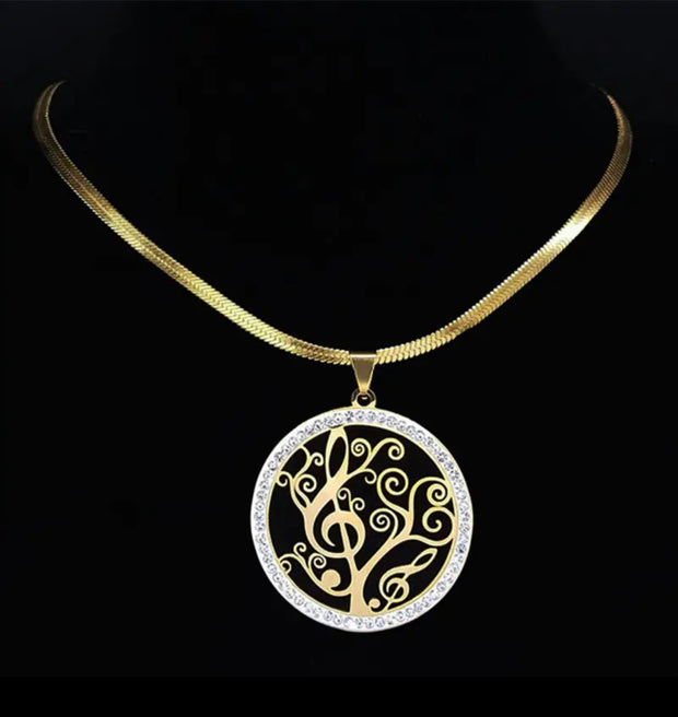 Tree of Life Radiant Necklace