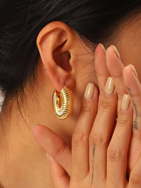 Chic Geometry Hollow Earrings