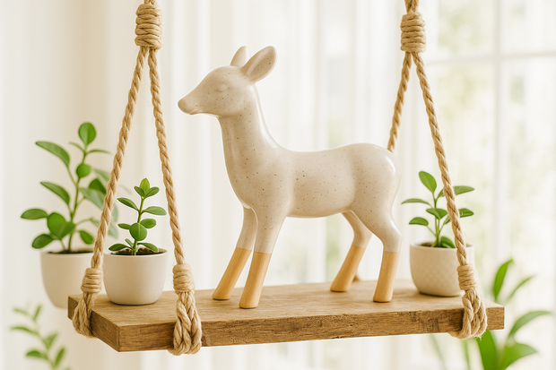 Bright Rope Shelf