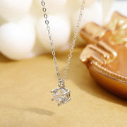 925 Silver VVS1 Moissanite Pendant Necklace