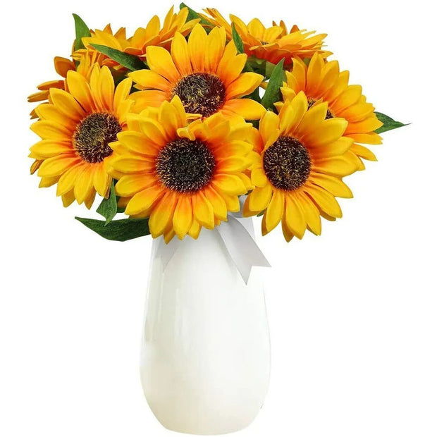 Artificial Sunflower Bouquet (7 Heads)