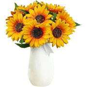 WALLA Artificial Sunflower Bouquet (7 Heads)