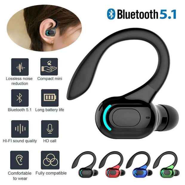 Bluetooth 5.1 Ear Hook Headphones