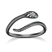 925 Sterling Silver Snake Ring