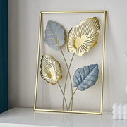 Nordic Ginkgo Leaf Wall Decor - Metal Wall Hanging