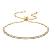 14K Gold Plated Tennis Bracelet