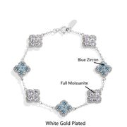 Moissanite Diamond Bracelet | D VVS1 | 925 Sterling Silver | Gold Plated | Luxury Gift