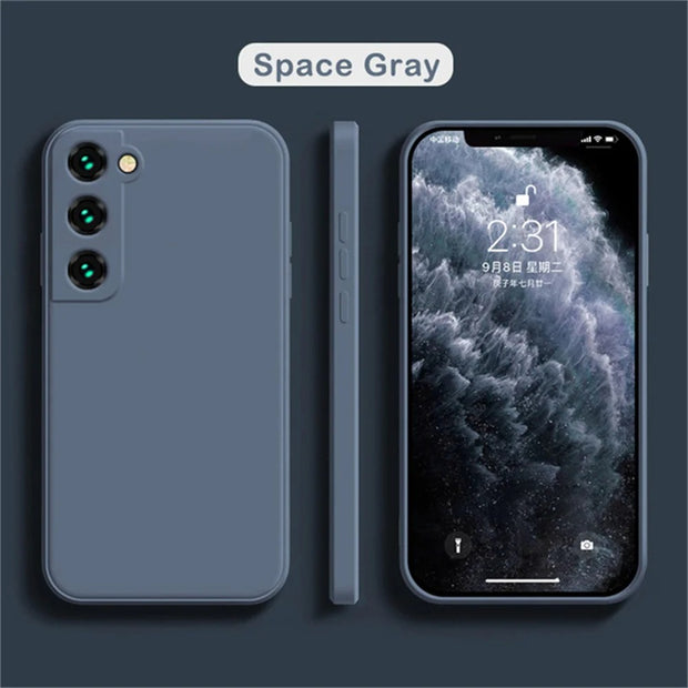 Luxury Grip Samsung Case - Liquid Silicone Protection