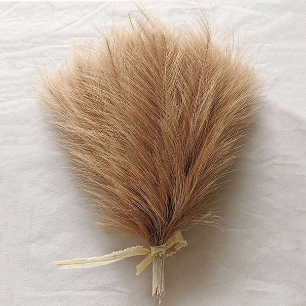 Silk Pampas Grass Bouquet (30 pcs)