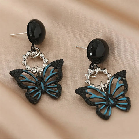 Butterfly Motif Earrings