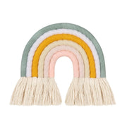 Rainbow Macrame Wall Hanging - Colorful Home Decor