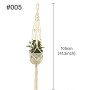 Boho Macrame Plant Hanger - Indoor Outdoor Decor