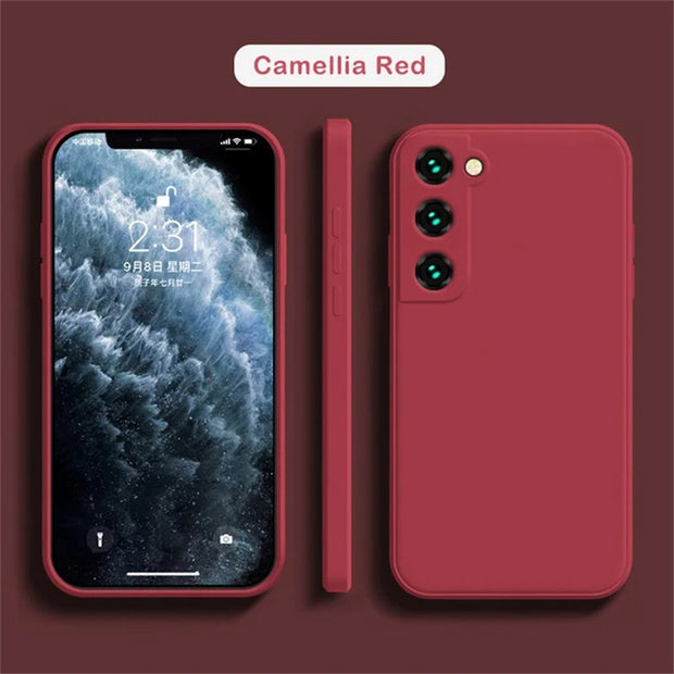 Luxury Grip Samsung Case - Liquid Silicone Protection