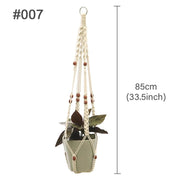 Boho Macrame Plant Hanger - Indoor Outdoor Decor