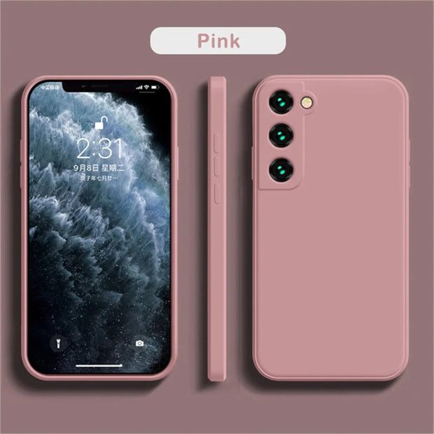 Luxury Grip Samsung Case - Liquid Silicone Protection