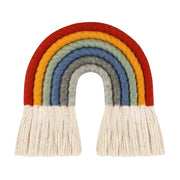 Rainbow Macrame Wall Hanging - Colorful Home Decor