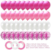 Royal Pink Princess Balloon Set for Barbie Fans