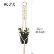 Boho Macrame Plant Hanger - Indoor Outdoor Decor