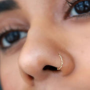 Faux C-Hoop Nose Ring