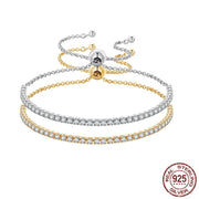 14K Gold Plated Tennis Bracelet