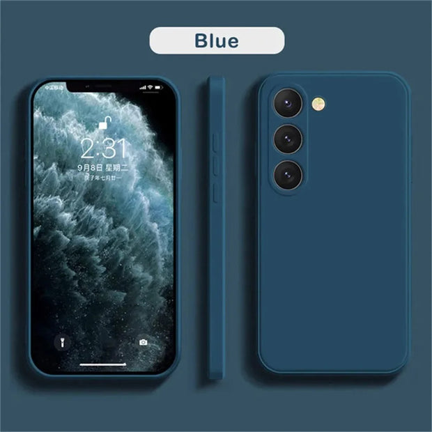Luxury Grip Samsung Case - Liquid Silicone Protection