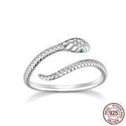 925 Sterling Silver Snake Ring