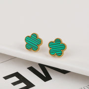 Lucky Clover Stud Earrings: A Touch of Timeless Elegance