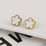 Lucky Clover Stud Earrings: A Touch of Timeless Elegance