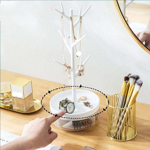 "Spin & Store Jewelry Organizer"