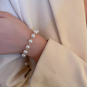 Elegant Baroque Pearl Bracelet