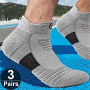 3 Pairs - Anti-slip Football Socks Men